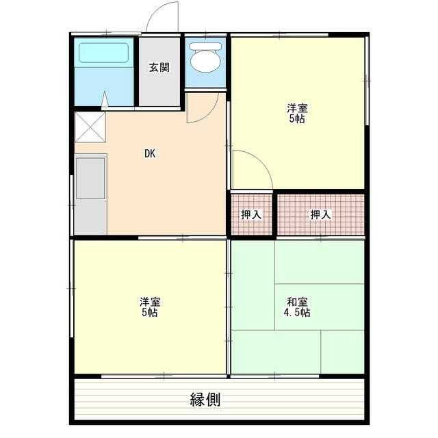 高橋貸家 間取り