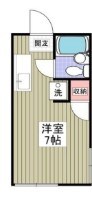 アクセス湘南 103号室 間取り