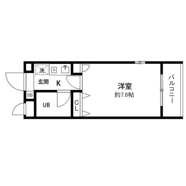 ＰＬＥＮＤＹ戸塚 407号室 間取り
