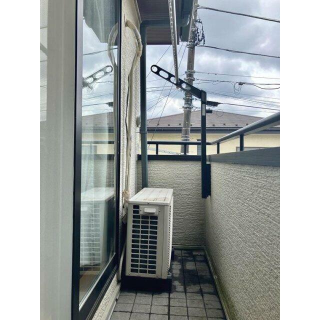 高倉戸建 ベランダ