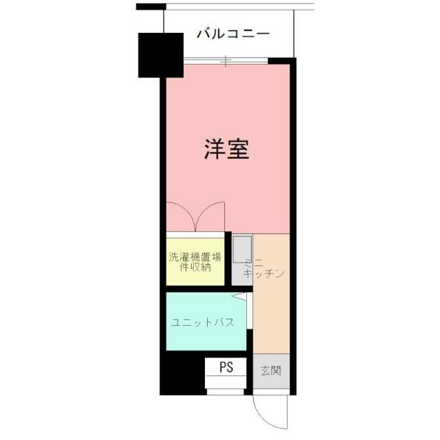 アメニティ旭 301号室 間取り