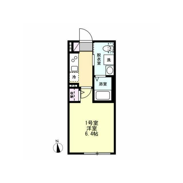 ベイルーム逗子 101号室 間取り