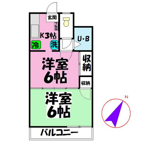 ヨシムラビル 202号室 間取り
