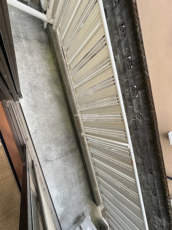 栢山フラット ベランダ