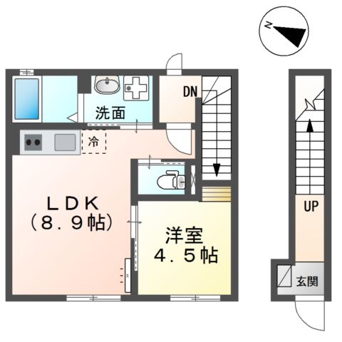サンクリスタルⅡ 間取り