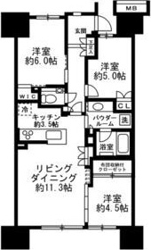 プレミスト湘南辻堂　［FOERST Face］ 844号室 間取り