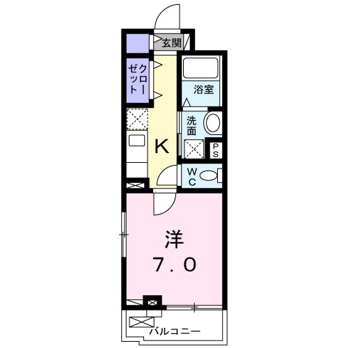 スリール・ダーンジュ 304号室 間取り