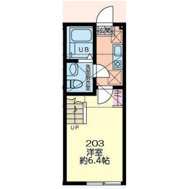 リコリス座間 203号室 間取り