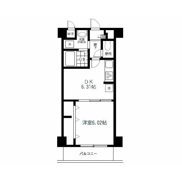 ＮＯＷＡ　ＢＬＤ．Ⅴ（ノワビルファイブ） 503号室 間取り