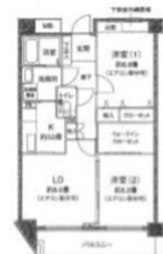 パルク　ド　スリジェ 403号室 間取り