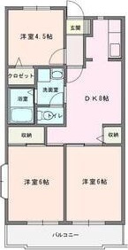 ニフティ３４ 102号室 間取り