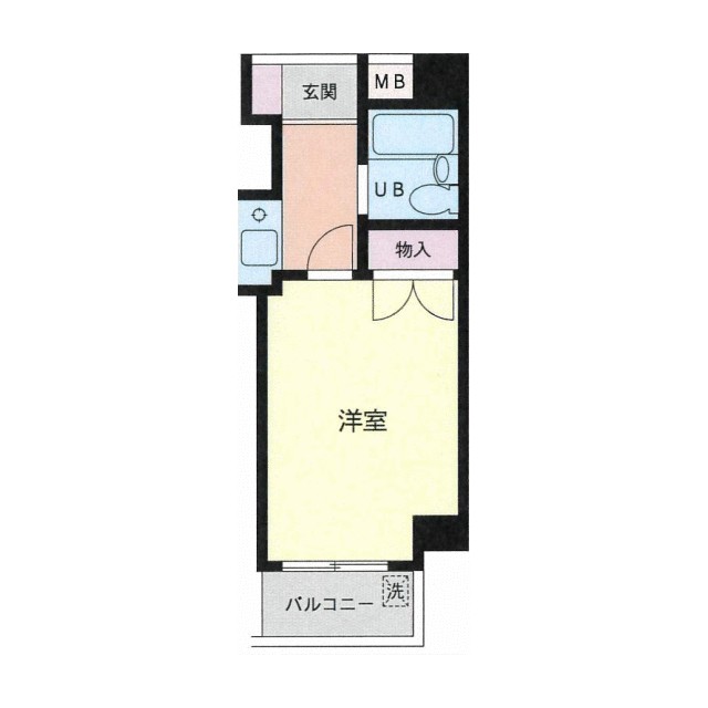 ベルコーポ相模が丘 202号室 間取り