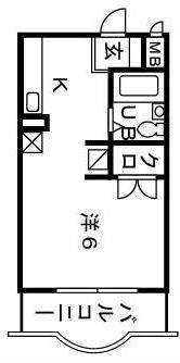 FSI湘南台 106号室 間取り