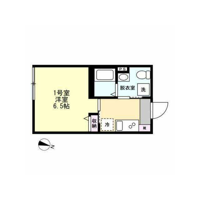 メル湘南台 101号室 間取り