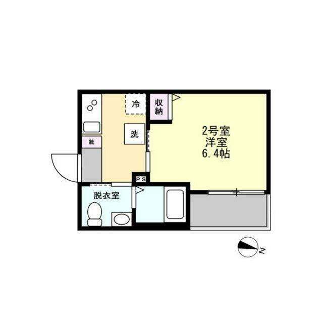 メル湘南台 202号室 間取り