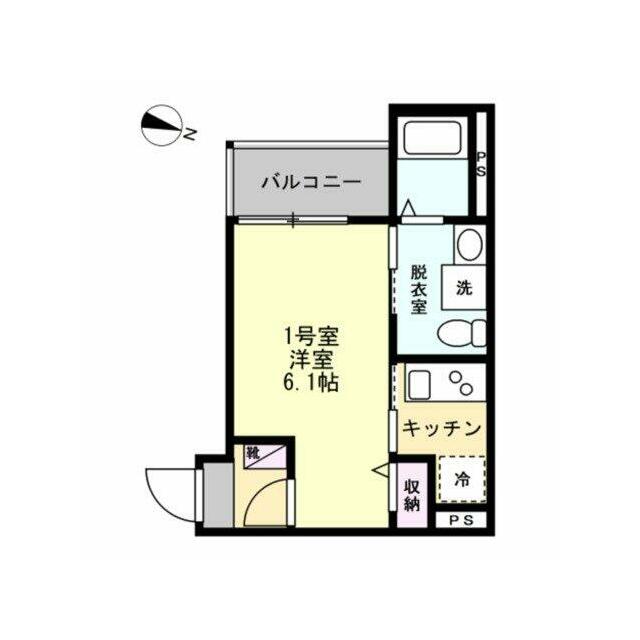 ベイルームマーレ藤沢 201号室 間取り