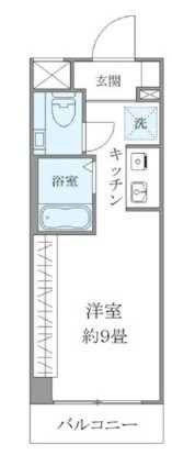 ＩＳＭ平塚 704号室 間取り