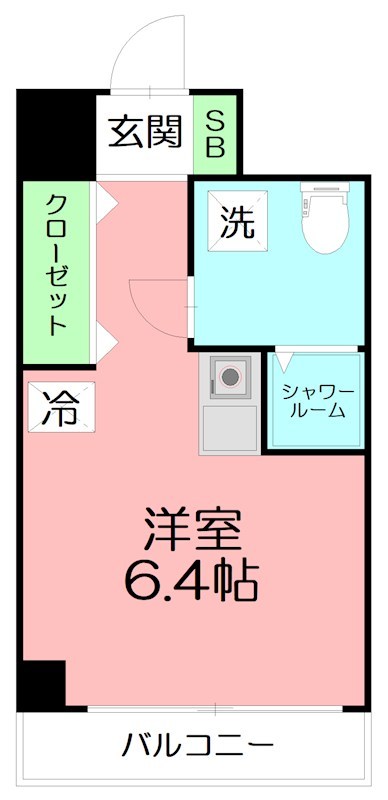 ラホーヤ藤沢 607号室 間取り