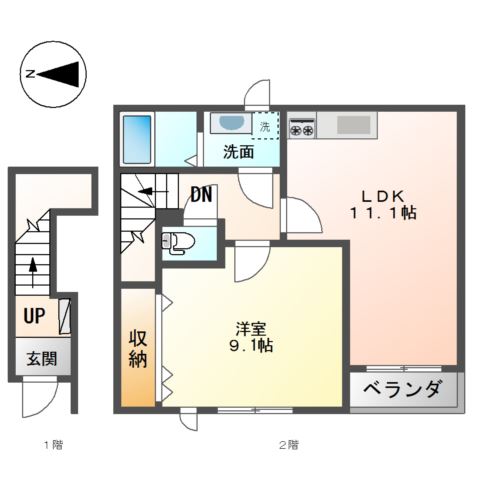 ラティールコート 間取り