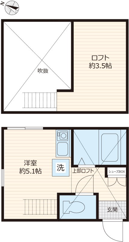 ヒルズ洋光台ⅡＡ棟 203号室 間取り