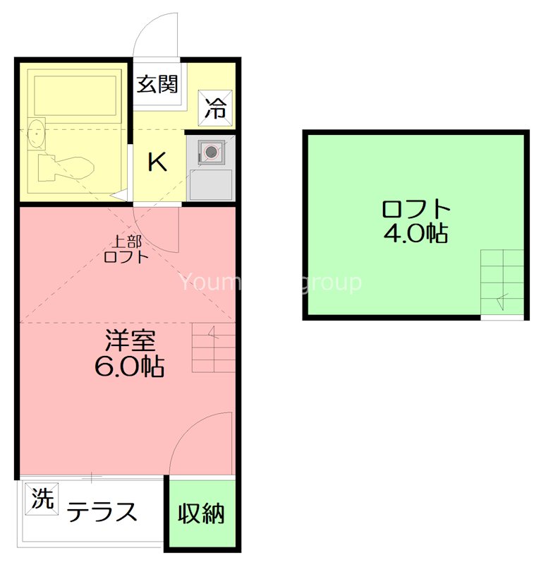 パークヒル湘南 0202号室 間取り