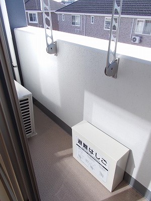 グローリアクエント ベランダ