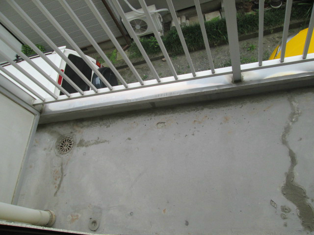 ホワイトハウス伊勢原 ベランダ