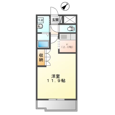 エクセルハイツ高村 間取り