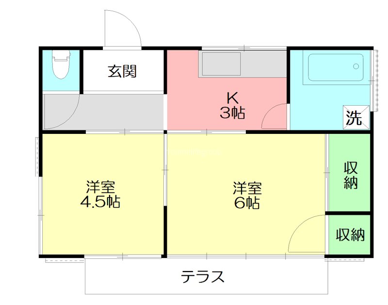 石黒貸家 間取り