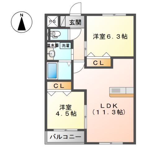 グランドパレス 間取り