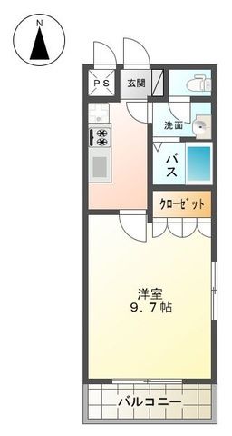 プランドールＹ’ｓ　Ⅱ 201号室 間取り