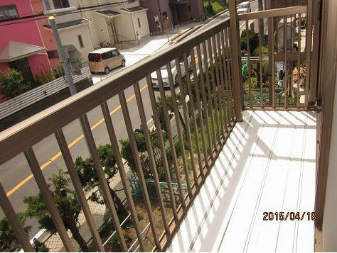 スカイハイツ  ベランダ