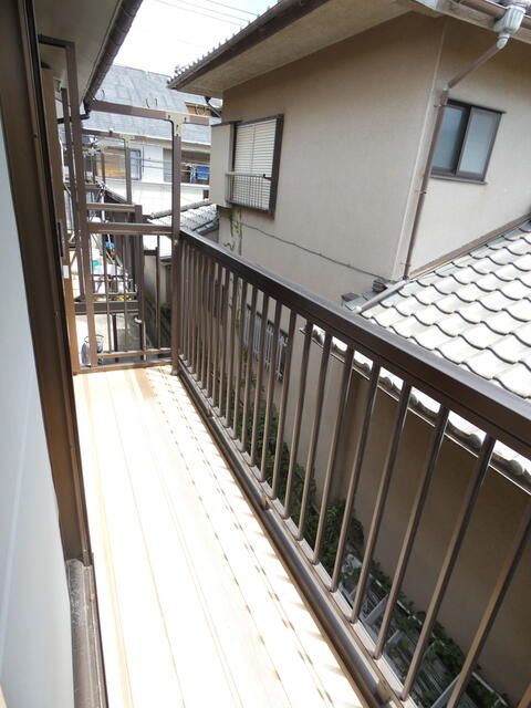 コーポさかえ ベランダ