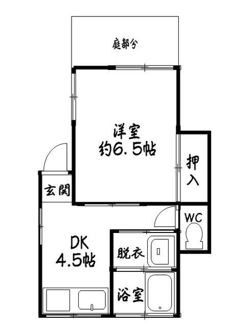 ホワイトハウス戸塚 101号室 間取り