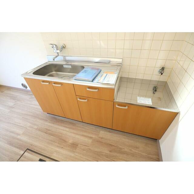 テラス緑 キッチン