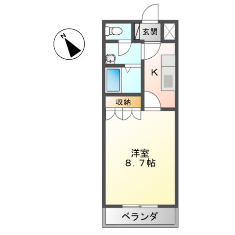 パールハイム鎌倉 間取り