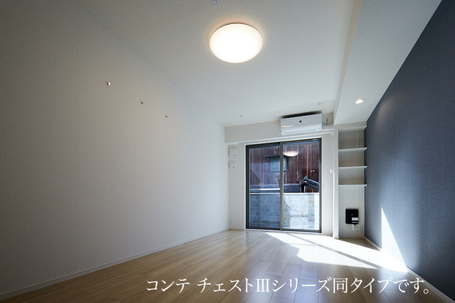 長後アパート リビング
