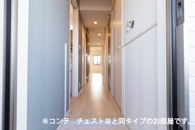 長後アパート 玄関