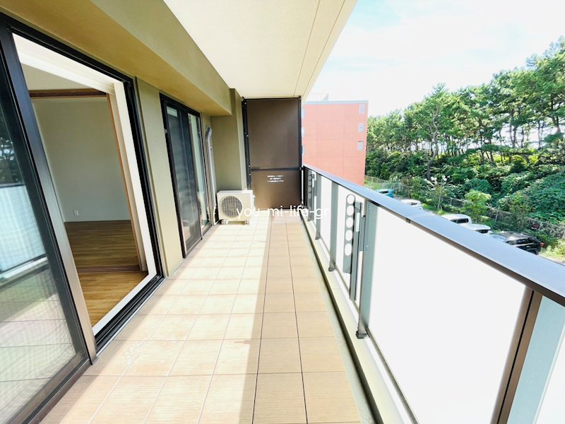 グレーシア湘南平塚海岸 ベランダ