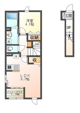 （仮称）赤羽根新築アパート 202号室 間取り