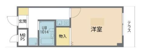 グレース・平塚 307号室 間取り
