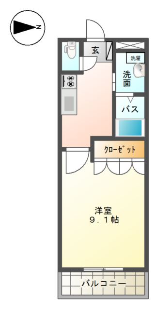 パラシオン平塚 間取り