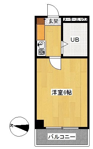 第二サンコート東戸塚 303号室 間取り