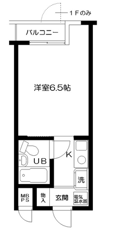 日神パレス戸塚 112号室 間取り