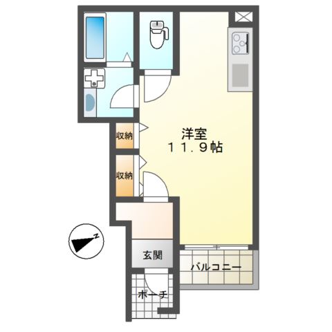 ＫＵＬＡ 間取り