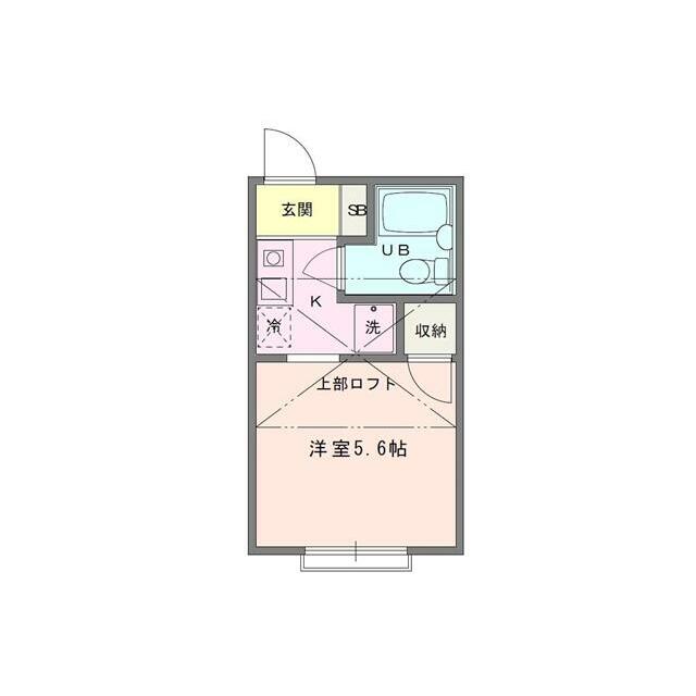 ラ・フォンテ山下 201号室 間取り