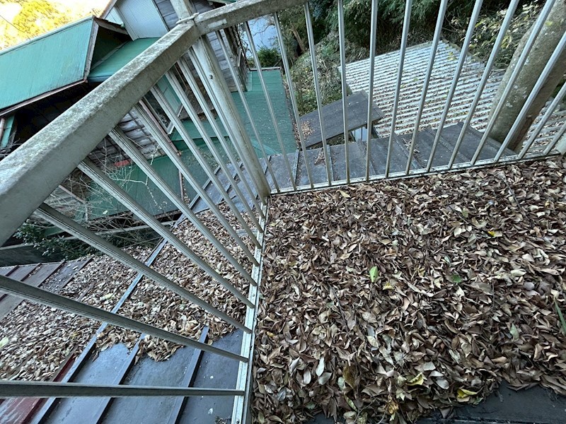 長谷ハイツ ベランダ