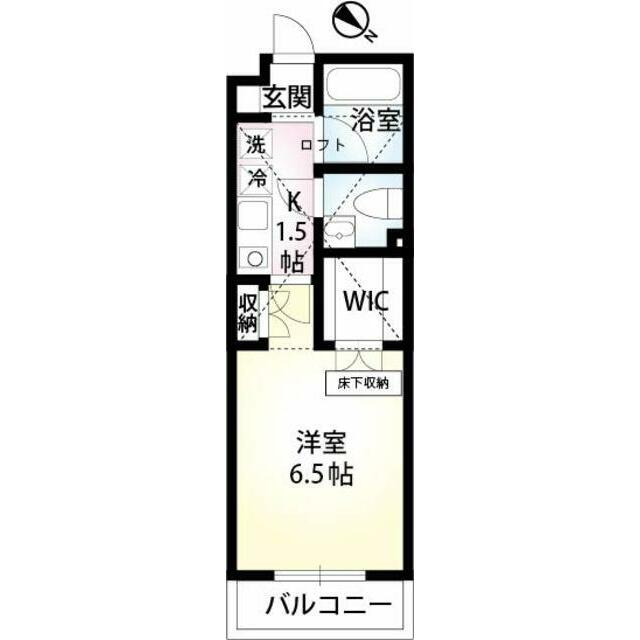 コンフォート湘南辻堂 105号室 間取り