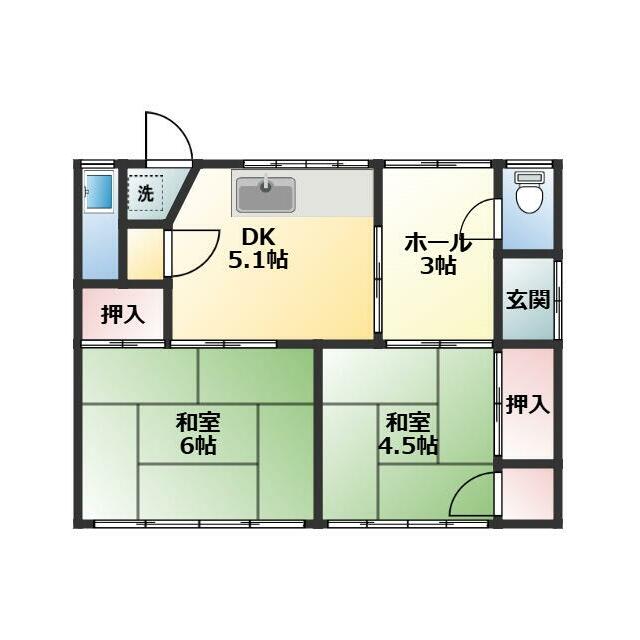 杉山貸家 間取り