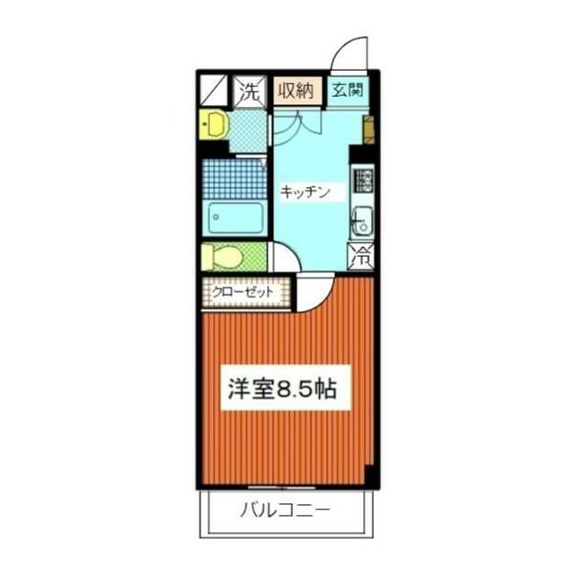 リーベルサンアイ 105号室 間取り